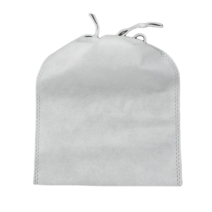 스트링 양쪽 파우치 복주머니 화이트 데일리파우치 트래블 생리대파우치 가죽파우치 20x27