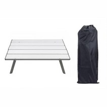 알루미늄소재 캠핑용 접이식 보조테이블 캠핑테이블추천 백패킹 레저용