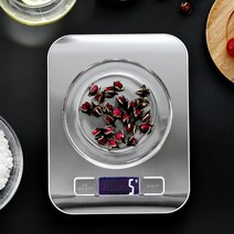 정확한 디지털 주방 저울 전자 계량 스틸 요리용 1개
