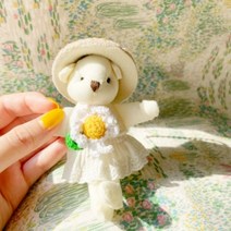 인형 만들기 꾸미기 DIY 키트 패키지 데이지 곰돌이, 포장＋파우치 추가