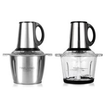 파인리빙 스텐글라스 만능 다지기 3L 대용량 스텐 유리 마늘박피