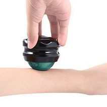 마사지볼 마사지 공 롤러 지압 돌아가는 림프순환 뭉친근육 풀기 붓기빼기 기구 그립감, 롤러마사지볼(청록)