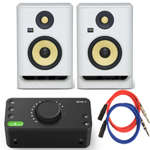 오디언트 EVO 4 x KRK Rokit 5 G4 화이트 스피커 패키지