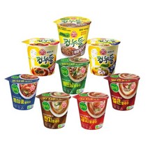 오뚜기 컵누들 8종세트(매콤찜닭(New)+매콤한맛+우동맛+베트남쌀국수+똠얌꿍+김치쌀국수+잔치쌀국수+얼큰쌀국수) 빠른배송, 8종1세트
