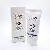 병원화장품 TOAS 토아스 미라클 셀밤 BB 비비크림 50g SPF40 PA++