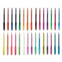 볼사인 젤잉크 수성펜 노크식 볼펜 4자루, 단품, 본상품선택