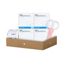 대일 이지컷 픽싱롤 #0510 (5cmx10cm) x 4개 + 반창고닷컴 안전가위, 기획세트