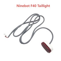 Ninebot F40 KickScooter 접이식 스마트 전동 스쿠터 호버 보드 리어 액세서리 용 미등 부품, 01 F40 Taillight