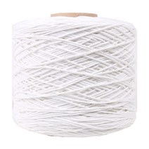 마마니트 24합 색사 500g, 201 화이트, 430m, 1개