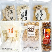 전통한과 유과 강정 인절미 쌀과자 3봉 약과 전통과자 HACCP인증 옛날과자 한과 선물세트, 찹쌀유과100g x 3봉