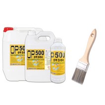 OP500 신주크리너 광택제 계단청소 계단광택 논슬립, 1L