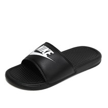 나이키 NIKE 베네시 JDI 남자 여자 학생 슬 실내화 블랙 343880-090