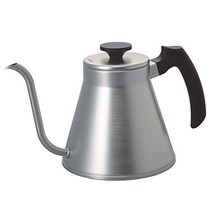 HARIO 하리오 V60 드립 주전자 피트 가스불 IH 지원 실용 800ml 실버 일제 VKF-120-HSV, 상세페이지 참조, 1개