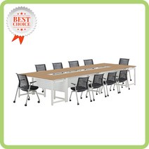 ECO NEO2 연결형 회의테이블(철제타공가림판) (사무실 회의용 강의용) 테이블, W1200 X D600 X H730:아카시아