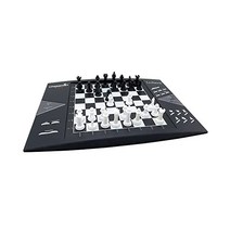렉시북 CG1300 체스맨 엘리트 인터랙티브 전자 체스 게임 64단계 난이도 LED 배터리 구동 블랙/화이트