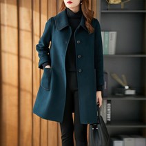 여성 코트 여성 기본 심플 트렌치코트