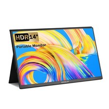 포터블모니터14 인치 초박형 FHD 휴대용 게임 모니터 Usb C HDMI-[호환] 닌텐도 스위치 PS4 PS5 XBOX, 한개옵션0