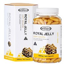 마더네스트 호주 로얄 젤리 1000mg 365캡슐 Mothernest Royal Jelly Soft Gelatin, 1개