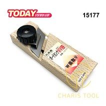 로쿠베 모서리 대패 15177 더블 V홈 90도 모따기 전용 코너대패 목공대패 손대패 핸디보드 미니 일제 일본 ROKUBE 카리스툴
