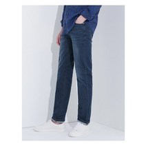 갤럭시 갤럭시 블루 스트레치 경량 미디엄 인디고 데님 팬츠 (GA2221U47P)