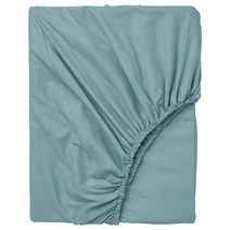 이케아 IKEA 매트리스커버 라이트블루 120x200cm 면100%