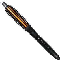 아이뷰티 아이롱 브러쉬 봉고데기 19mm, 블랙