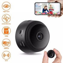실외 실내 현관 무선 cctv 감시카메라 가정용 초소형 a9 1080p mini camera for vehicle car camera 홈 보안 카메라 wifi ir 무선 307, 1080p 블랙