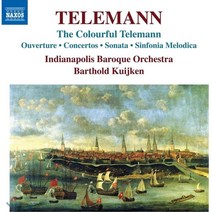 [CD] Barthold Kuijken 텔레만: 서곡 협주곡 소나타 신포니아 멜로디카 (Telemann: Ouverture Concertos Son...