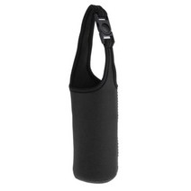 ZCD 물병 텀블러 캐리어 백 커버 홀더 보호 파우치 900ml(30oz) 핸드 스트랩 버클, 설명, 네오프렌, 블랙