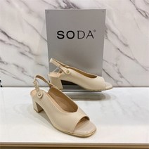 소다 NC12 쿠션좋은 여성 토오픈 샌들_5cm LD204_LB
