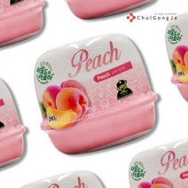 철공자 산도깨비 마일드아로마 방향제 화장실 실내 욕실 거실 사무실 드레스룸 신발장 냄새 제거, 피치, 1개입