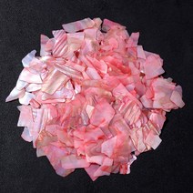 여러 가지 빛깔의 불규칙한 전복 칩 네일 아트 장식 자연 반짝이 조각 바다 쉘 DIY 매니큐어 도매, 03 100G, 07 NO.7 Rose