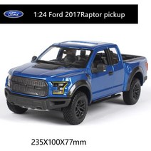 1/24 다이캐스트 호환 Maisto 1:24 포드 랩터 F150 오프로드 픽업 레이싱 컨버터블 합금 자동차 모델 시뮬, 02 F1501