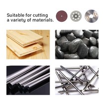 Dremel 드레멜 액세서리 부품 다이아몬드 커팅 휠 31개 HSS 원형 톱 블레이드 컷오프, 한개옵션0