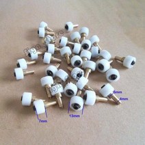 DIY CO2 레이저 고무 스탬프 조각사 조각 절단 기계 K40 부품 헤드 캐리지 휠 롤러 교체 세트 4 피스