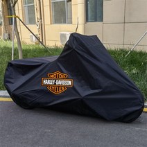 할리데이비슨 오토바이 바이크 스쿠터 방수 커버 우비 덮개, R
