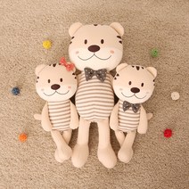 베베라온 오가닉 봉제인형 신생아 아기 유아 호랑이띠 선물 호랑이 애착인형 호이 호아, 2. 호랑이 호아S