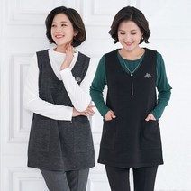 모슬린 엄마옷 브이컷핫픽스조끼 EVE002010 마담 미시옷 중년여성의류 빅사이즈 50대 60대여성옷