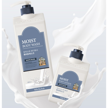 밀크 바오밥 모이스트 바디워시 800ml 베이비파우더 /화이트숍 /화이트머스크, 화이트머스크800ml