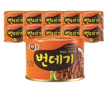 좋은세상 유동번데기 130gx10캔, 130g, 10개
