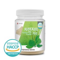 백세식품 차전자피 가루 200g병 HACCP 인증제품, 3병, 200g