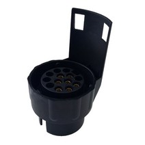 Rv 캐러밴 캠핑카 카라반12V 유럽 7 핀 트레일러 플러그 소켓 테스터 내구성 트럭 배선 회로 조명 테스트, 02 7 To 13 Pin Adapter