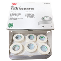 3M 마이크로포 의료용 종이반창고 1530-0 흰색 24개입