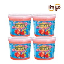 아임요 팝핑보바 딸기x4개 버블티펄 토핑, 단품