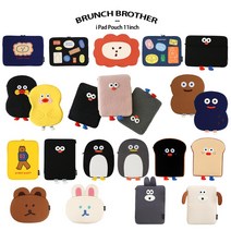 로마네 아이패드 갤럭시탭 11인치 11형 파우치, 옐로우덕