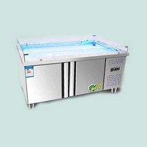 상 냉장 하 냉동 고 해산물 설빙 뷔페 평대 쇼케이스, 120x80x76 냉동고 단품