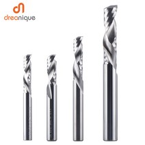 업 앤 다운 밀링 커터 목공 스파이럴 카바이드 밀링 공구 CNC 라우터 압축 목재 엔드 밀 커터 비트 1 플루트 컷, 5.SP1FC-D4.0-L22
