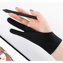 드로잉장갑 2매 1+1 웹툰 태블릿 장갑 아이패드 갤럭시탭 아이패드 신티크 와콤, M(권장신장160-170), L(권장신장170-180), S(권장신장150-160)