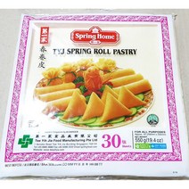 대용량 춘권피 550g 딤섬 페이퍼 쌈 업소용 큰 사각