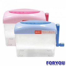 IRR214977DSG 아스믹스 문서세단기 블루 수동 서류 종이파쇄기 보안